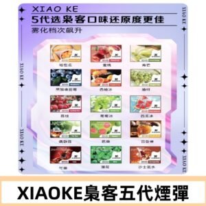 梟客五代煙彈|XIAOKE可替換式電子煙|通用Relx6代|ILIA五代主機